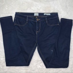 Cotton on blue mid rise jeggings
